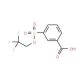 3-[(2,2,2-trifluoroethoxy)sulfonyl]benzoic acid - chemical structure image