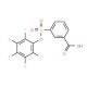 3-[(2,3,4,5,6-Pentafluorophenoxy)sulfonyl]-benzenecarboxylic acid - chemical structure image