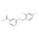 3-[(2,4-Dichlorobenzyl)oxy]benzoic acid - chemical structure image