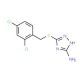 3-[(2,4-Dichlorobenzyl)sulfanyl]-1H-1,2,4-triazol-5-amine - chemical structure image