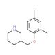 3-[(2,4-Dimethylphenoxy)methyl]piperidine - chemical structure image