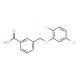 3-{[(2,5-dichlorophenyl)thio]methyl}benzoic acid - chemical structure image