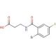 3-[(2-bromo-5-fluorophenyl)formamido]propanoic acid (CAS 926227-44-3) - chemical structure image