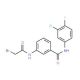 3-[(2-Bromoacetyl)amino]-N-(3-chloro-4-fluorophenyl)benzamide - chemical structure image