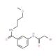3-[(2-Bromoacetyl)amino]-N-(3-methoxypropyl)-benzamide - chemical structure image
