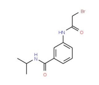 3-[(2-Bromoacetyl)amino]-N-isopropylbenzamide - chemical structure image