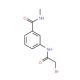 3-[(2-Bromoacetyl)amino]-N-methylbenzamide - chemical structure image