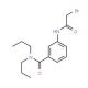 3-[(2-Bromoacetyl)amino]-N,N-dipropylbenzamide - chemical structure image