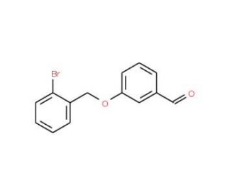 3-[(2-Bromobenzyl)oxy]benzaldehyde - chemical structure image