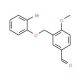 3-[(2-Bromophenoxy)methyl]-4-methoxybenzaldehyde - chemical structure image
