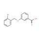 3-[(2-bromophenyl)methoxy]benzoic acid - chemical structure image