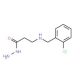 3-[(2-Chlorobenzyl)amino]propanohydrazide - chemical structure image
