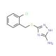 3-[(2-Chlorobenzyl)sulfanyl]-1H-1,2,4-triazol-5-ylamine - chemical structure image