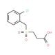 3-[(2-Chlorobenzyl)sulfonyl]propanoic acid - chemical structure image