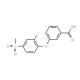 3-[(2-Fluoro-4-methylsulfonyl)phenoxy]benzoic acid - chemical structure image