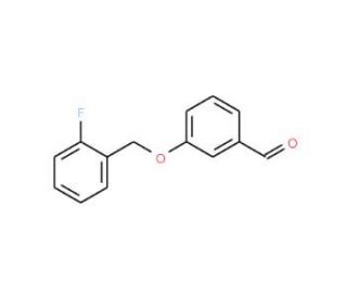 3-[(2-Fluorobenzyl)oxy]benzaldehyde - chemical structure image