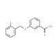 3-[(2-Fluorobenzyl)oxy]benzoic acid - chemical structure image