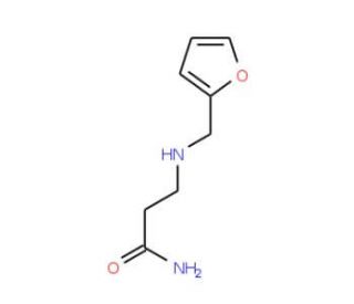 3-[(2-Furylmethyl)amino]propanamide - chemical structure image
