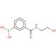 3-[(2-Hydroxyethyl)carbamoyl]benzeneboronic acid - chemical structure image