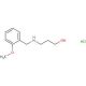 3-[(2-methoxybenzyl)amino]propan-1-ol hydrochloride - chemical structure image