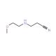 3-[(2-Methoxyethyl)amino]propanenitrile - chemical structure image