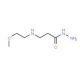 3-[(2-Methoxyethyl)amino]propanohydrazide - chemical structure image