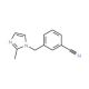 3-[(2-methyl-1H-imidazol-1-yl)methyl]benzonitrile - chemical structure image