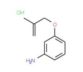 3-[(2-Methyl-2-propenyl)oxy]anilinehydrochloride - chemical structure image