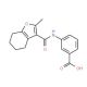3-[(2-Methyl-4,5,6,7-tetrahydro-benzofuran-3-carbonyl)-amino]-benzoic acid - chemical structure image