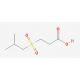 3-[(2-methylpropane)sulfonyl]propanoic acid - chemical structure image