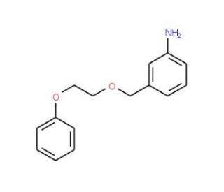 3-[(2-phenoxyethoxy)methyl]aniline - chemical structure image