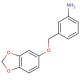 3-[(2H-1,3-benzodioxol-5-yloxy)methyl]aniline - chemical structure image