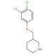 3-[(3,4-Dichlorophenoxy)methyl]piperidine - chemical structure image