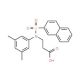3-[(3,5-Dimethyl-phenyl)-(naphthalene-2-sulfonyl)-amino]-propionic acid - chemical structure image