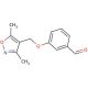 3-[(3,5-Dimethylisoxazol-4-yl)methoxy]benzaldehyde (CAS 905808-59-5) - chemical structure image
