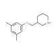 3-[(3,5-Dimethylphenoxy)methyl]piperidine - chemical structure image