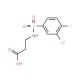 3-{[(3-chloro-4-fluorophenyl)sulfonyl]amino}propanoic acid (CAS 613657-34-4) - chemical structure image