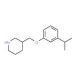 3-[(3-Isopropylphenoxy)methyl]piperidine - chemical structure image
