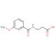 3-[(3-methoxybenzoyl)amino]propanoic acid (CAS 914773-50-5) - chemical structure image
