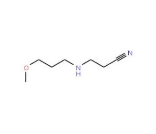 3-[(3-Methoxypropyl)amino]propanenitrile - chemical structure image