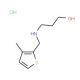 3-[(3-Methyl-thiophen-2-ylmethyl)-amino]-propan-1-ol hydrochloride - chemical structure image