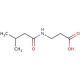 3-[(3-methylbutanoyl)amino]propanoic acid - chemical structure image