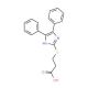 3-[(4,5-Diphenyl-1H-imidazol-2-yl)thio]-propanoic acid - chemical structure image