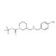 3-[(4-Amino-benzylamino)-methyl]-piperidine-1-carboxylic acid tert-butyl ester (CAS 1189107-00-3) - chemical structure image