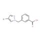 3-[(4-Bromo-1H-pyrazol-1-yl)methyl]benzoic acid - chemical structure image