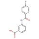 3-[(4-bromobenzene)amido]benzoic acid - chemical structure image