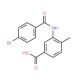 3-[(4-bromobenzoyl)amino]-4-methylbenzoic acid - chemical structure image