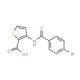 3-[(4-bromobenzoyl)amino]thiophene-2-carboxylic acid - chemical structure image