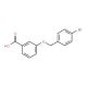 3-[(4-Bromobenzyl)oxy]benzoic acid - chemical structure image