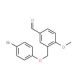3-[(4-Bromophenoxy)methyl]-4-methoxybenzaldehyde - chemical structure image